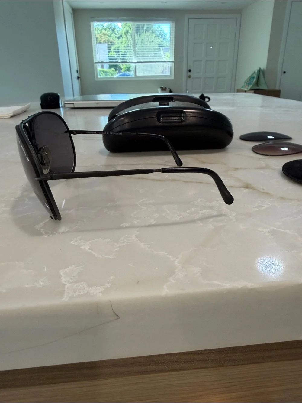 Vintage Porsche Design Carrera 5623 Sunglasses with Interchangeable Lenses